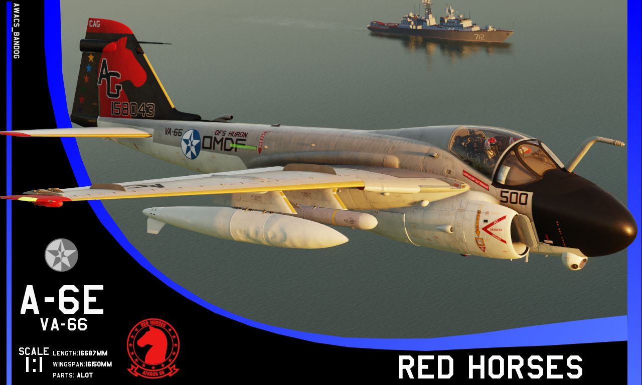 Ace Combat OMDF VA-66 “Red Horses” A-6E