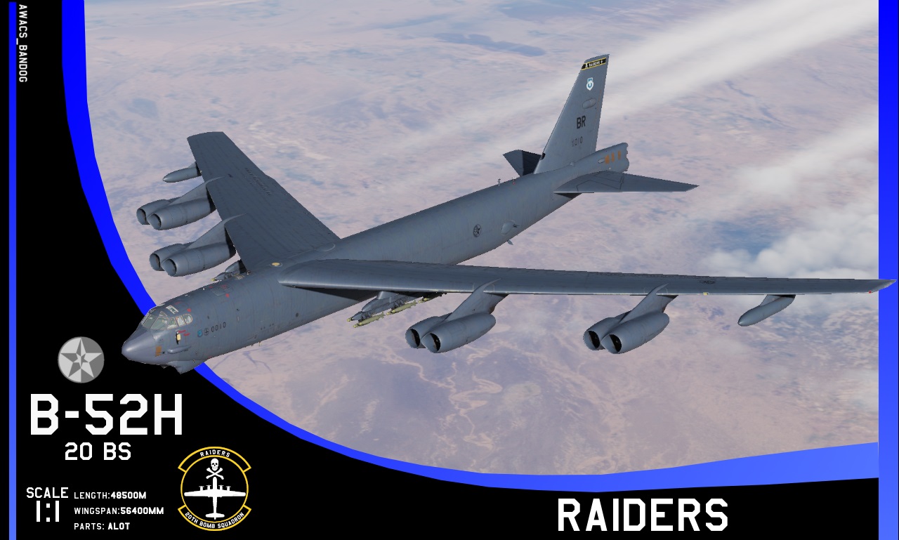 Ace Combat - 20th Bomb Squadron 'Raiders' B-52 Pack [Low Quality] [OUTDATED]