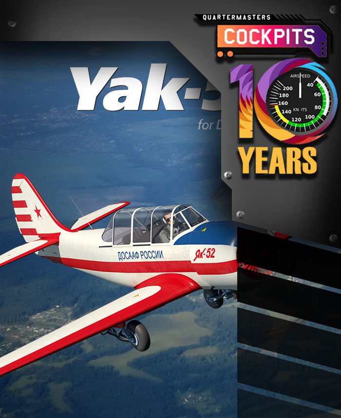 QM's Yak-52 Imperial English Cockpit - 2024 Edition