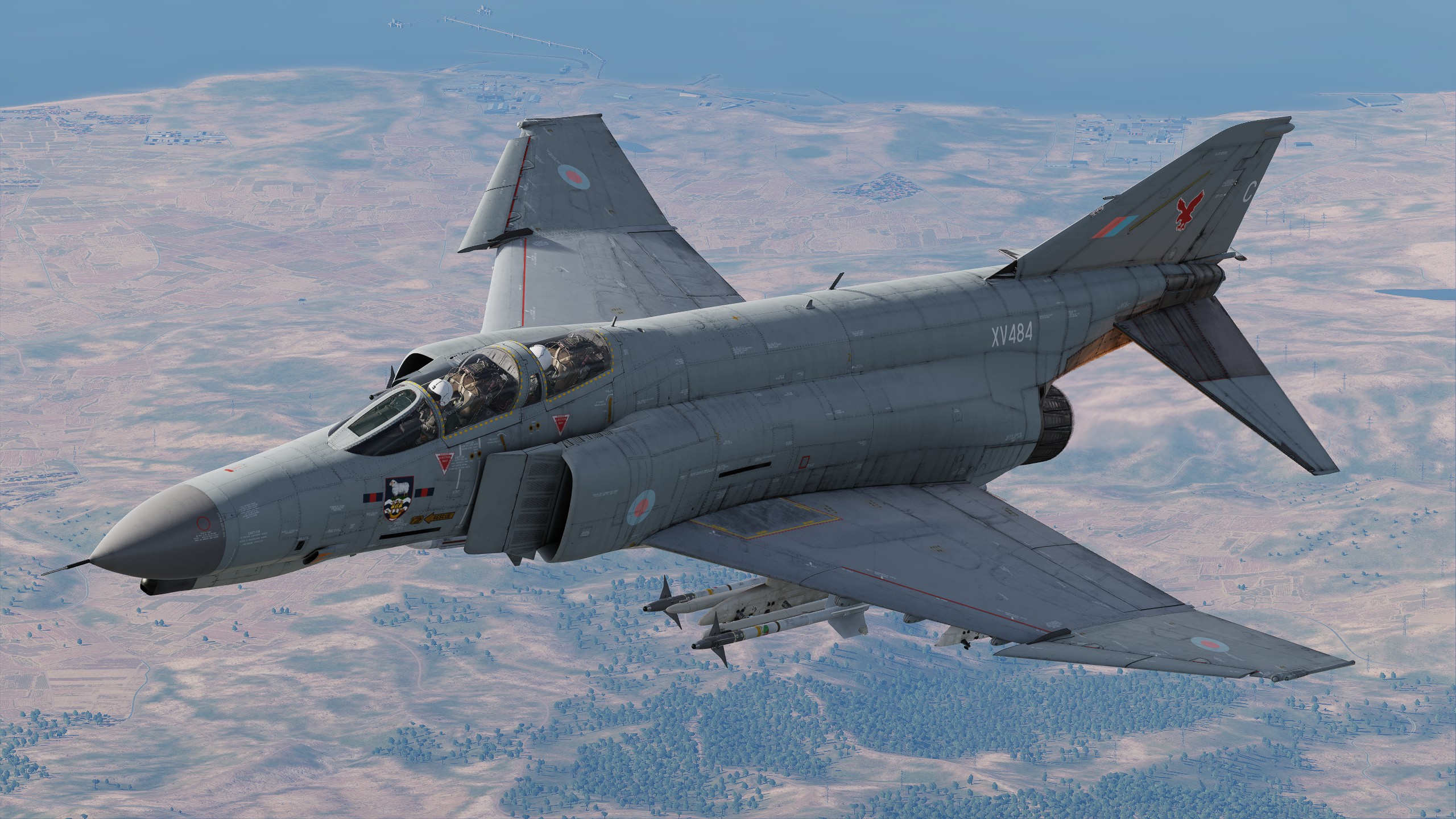 RAF Phantom FGR.2 XV484, No.23 Sqn