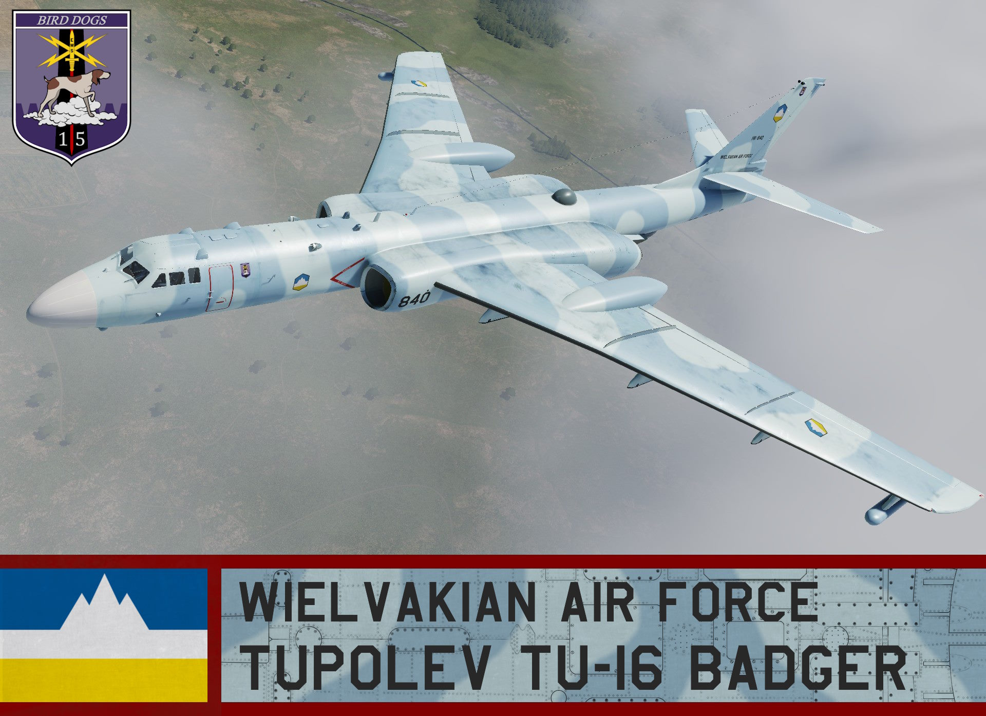 Wielvakian Air Force, TU-16 - Ace Combat