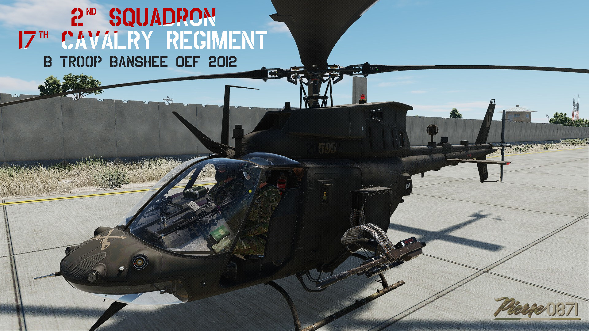 OH-58D 2/17 Air Cav B Trp Banshee 60020 2012