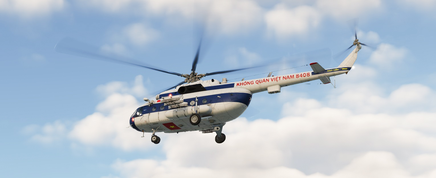 Skin Mi17(Mi8) VietNam People's AirForce