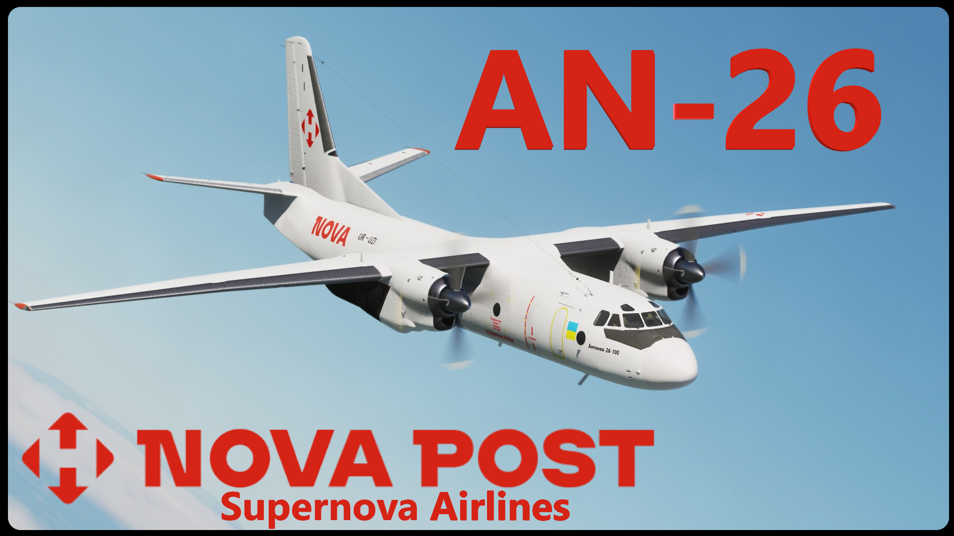 AN-26 superNova Airlines | UA
