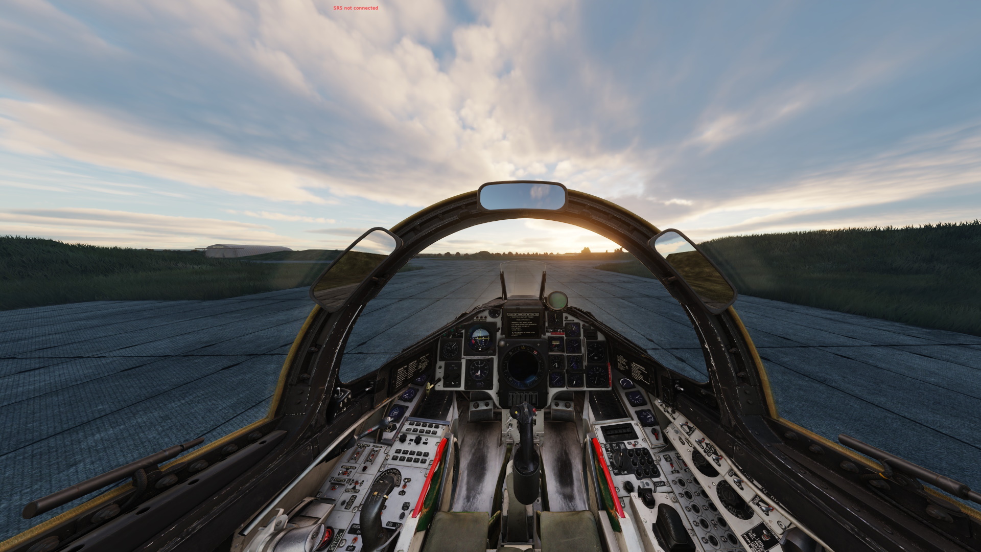 AJS-37 Viggen - canopy clean 