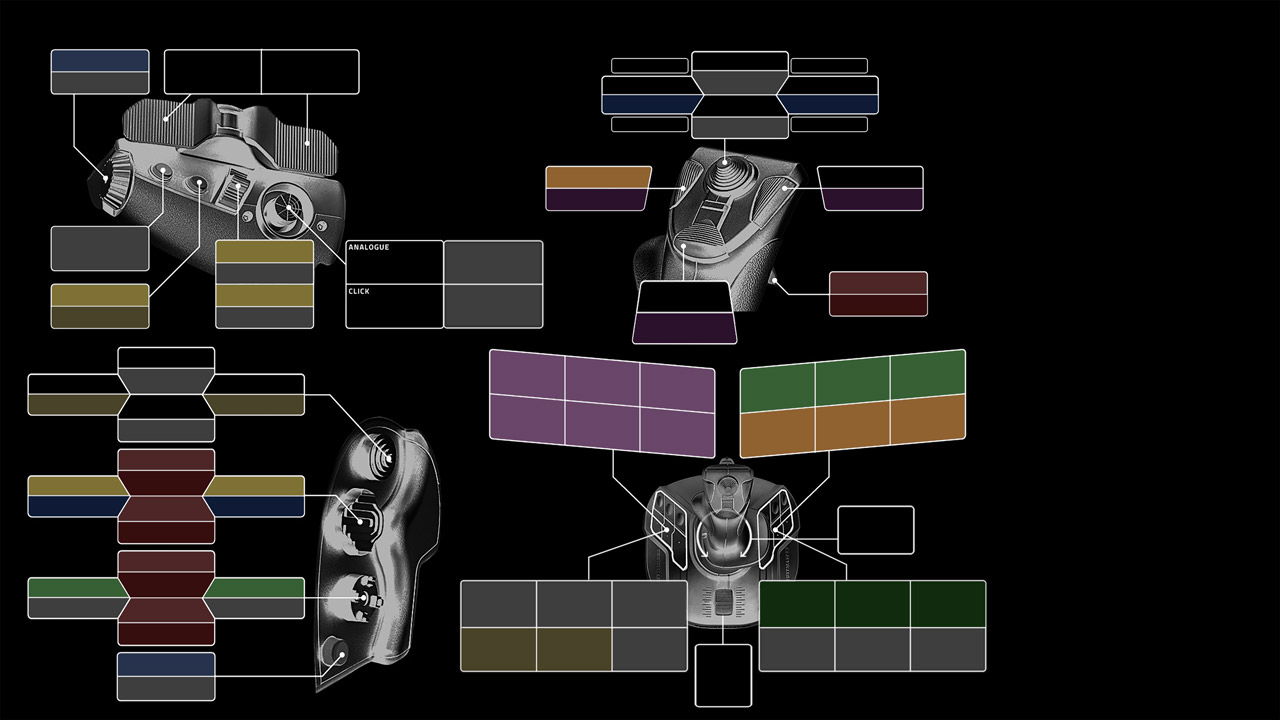 UH-1H Huey Thrustmaster T16000M HOTAS Device Profile FR/EN