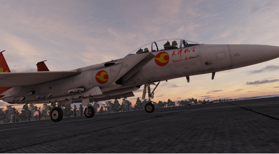 F15E天津航空涂装/Tianjin Airlines