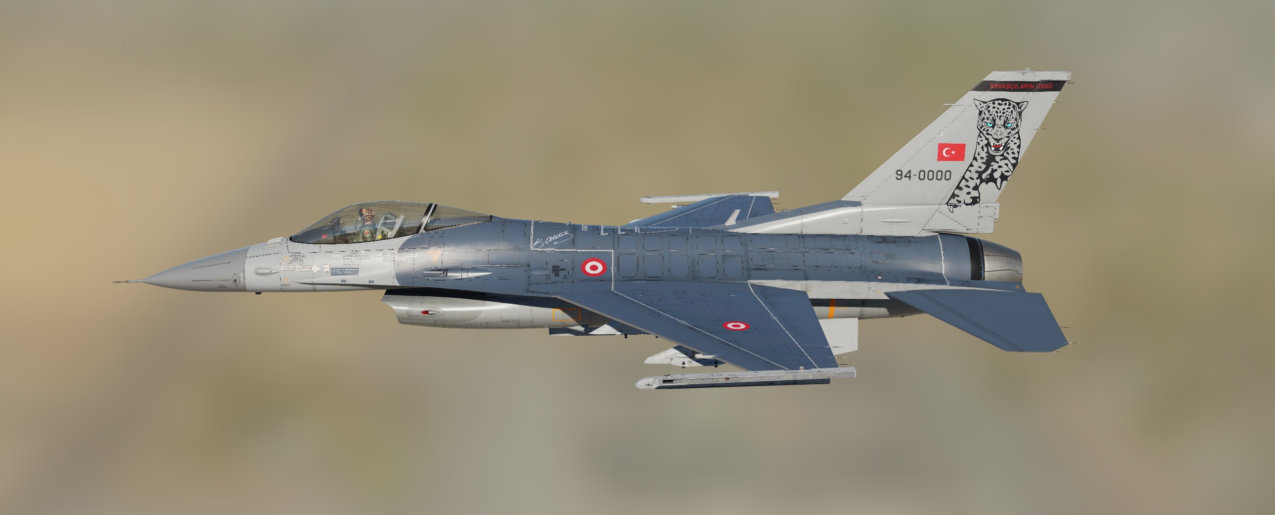 Turkish Air Force 181.Pars Filo_4K