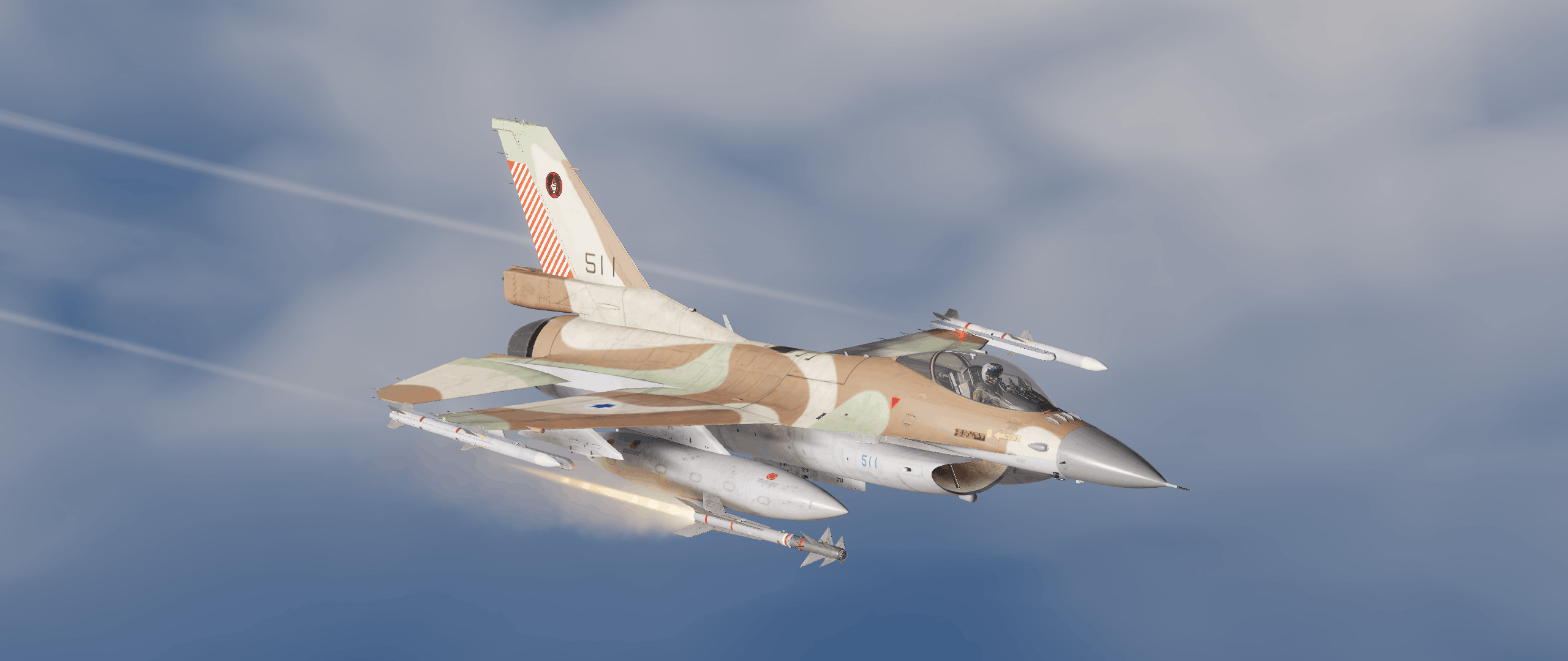 F-16C Barak 101th Squdron Old livery