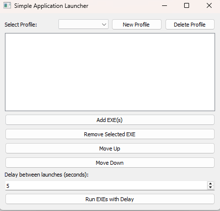 Simple Application Launcher