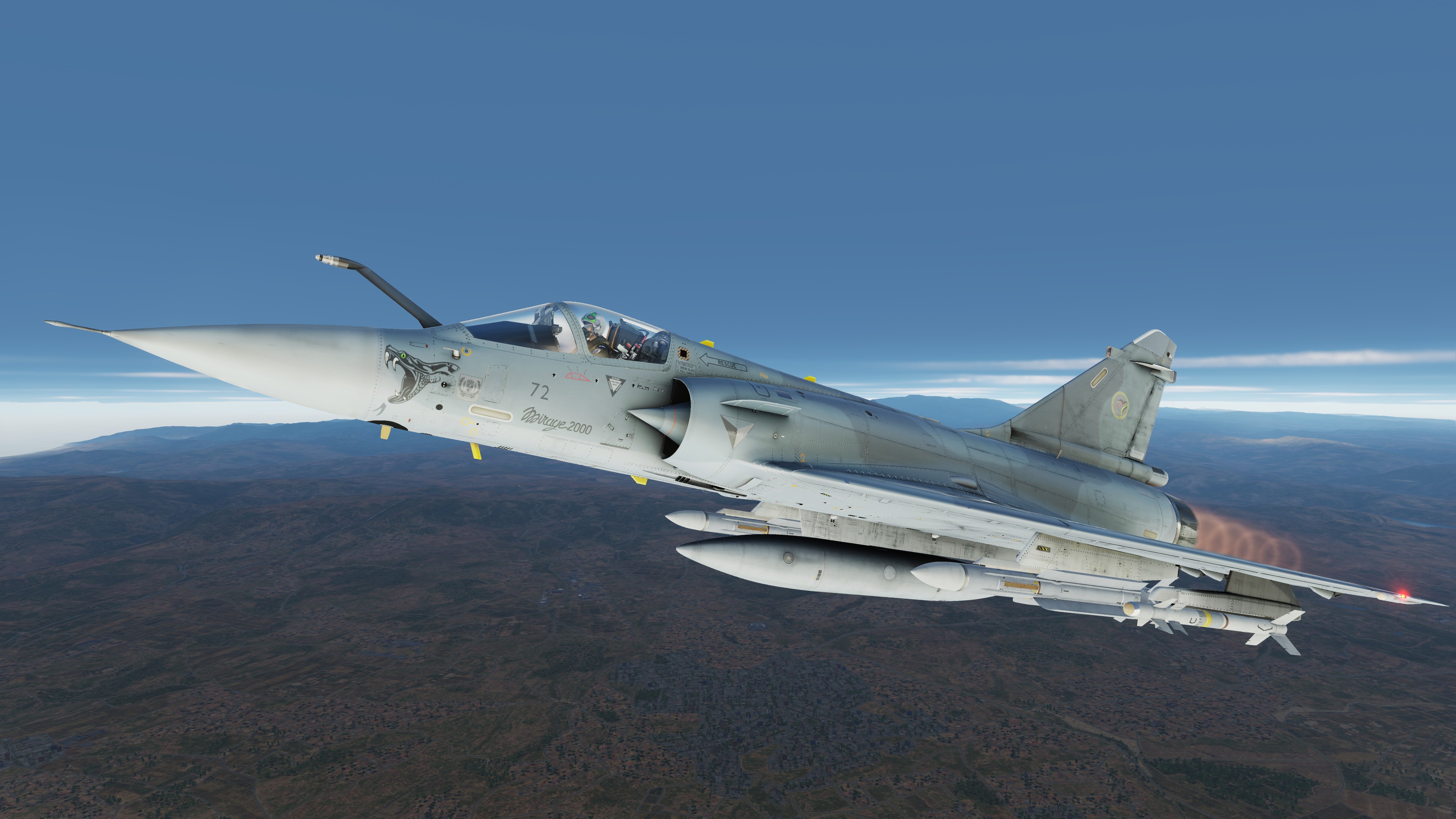ACE COMBAT - M2000C - Nordennavic Royal Air Force V3 - Sqn "Corse" SPA88