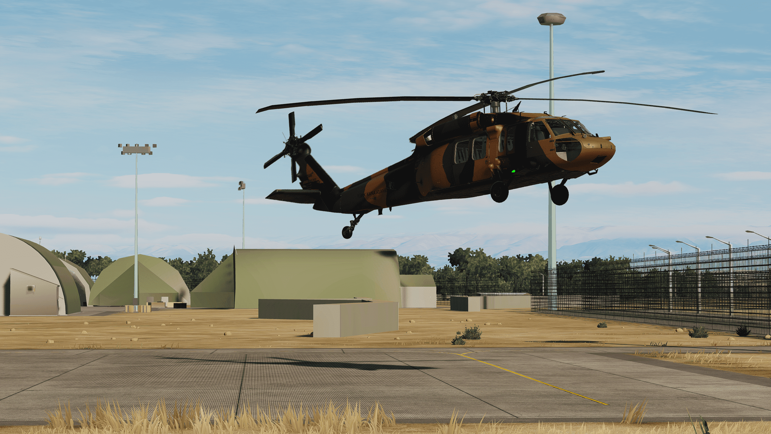 DCS UH-60L Turkish Ground Forces Livery V2  - Türk Kara Kuvvetleri kaplaması V2
