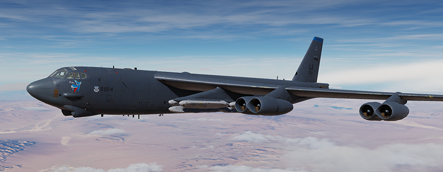 B-52H  20th Bomb Squadron "EL LOBO"