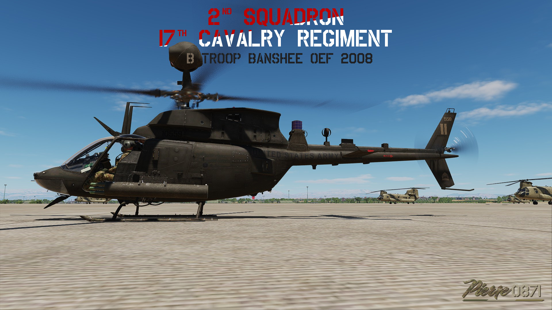 OH-58D 2/17 Air Cav B Trp Banshee 10559