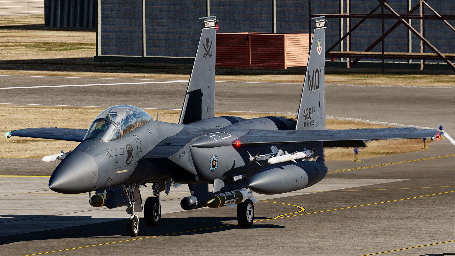 F-15E Strike eagle MO 05-0005 "FLAGSHIP"