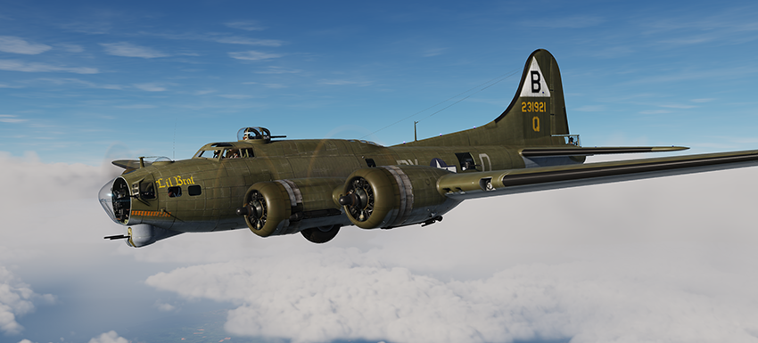 B-17G-35-BO 42-31921 "Lil Brat"