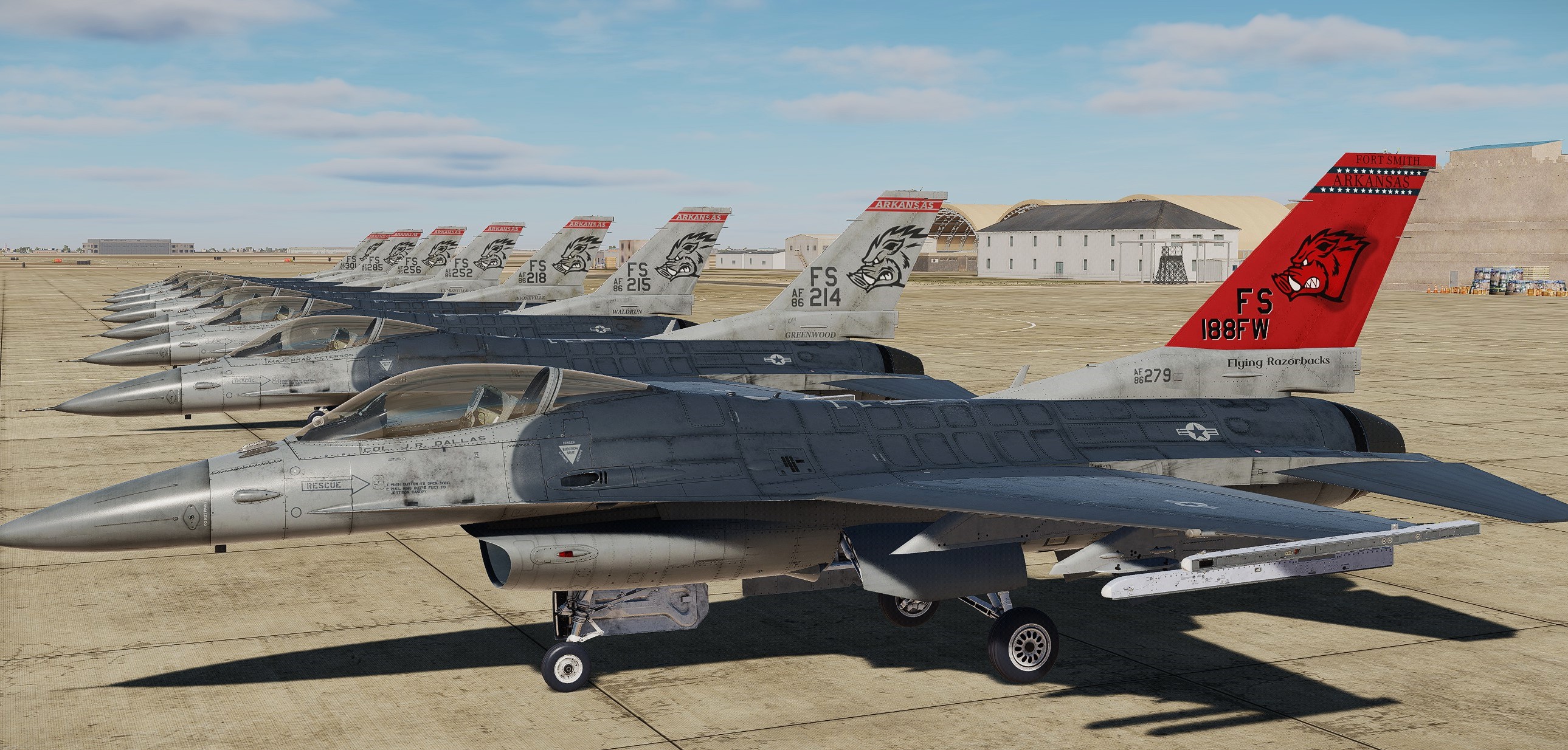 188th FW Arkansas ANG Iraq 2005 Deployment V1.0 (8 Pack)