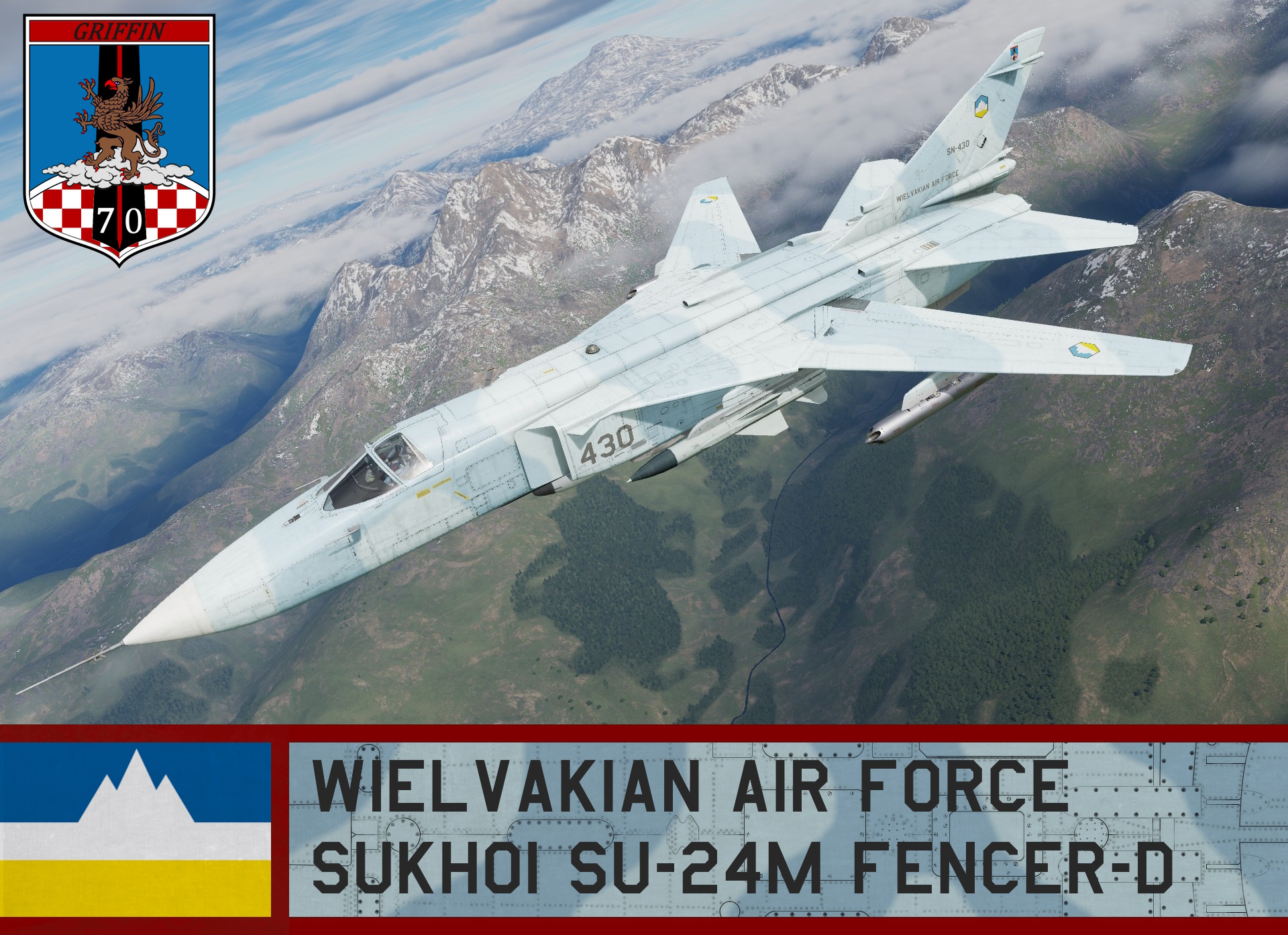 Wielvakian Air Force, SU-24M Fencer-D - Ace Combat