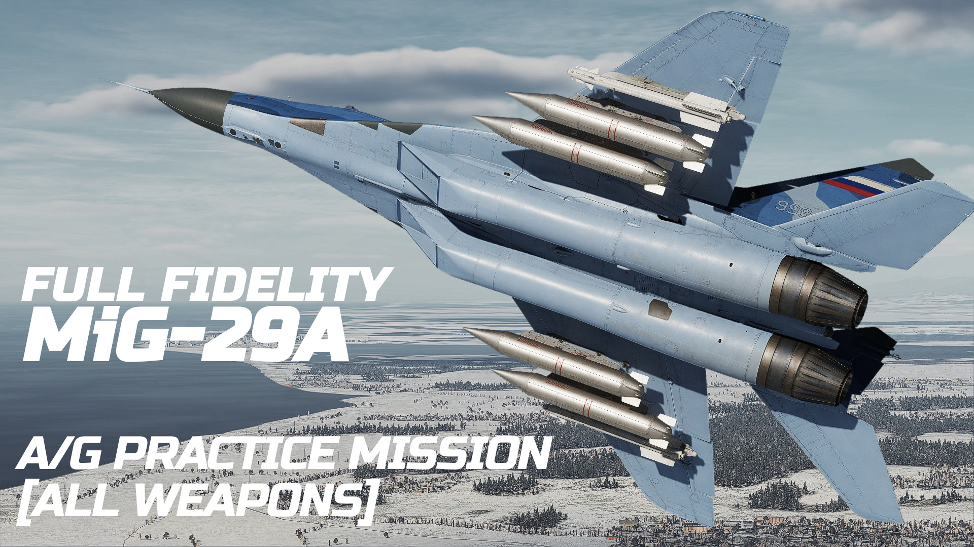 Full Fidelity MiG-29A A/G Practice Mission