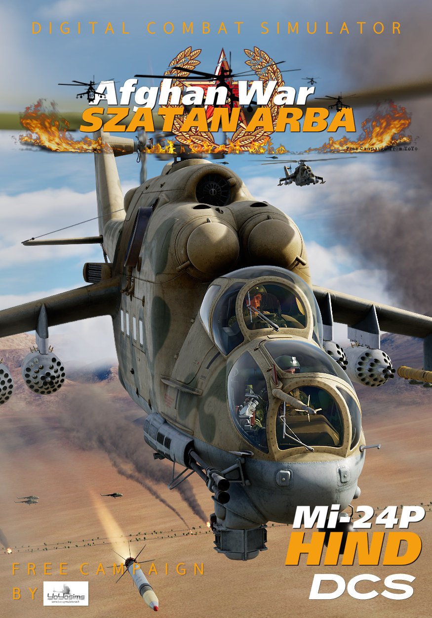 Campaign Mi-24P - Afghan War: Szatan Arba (by YoYo)