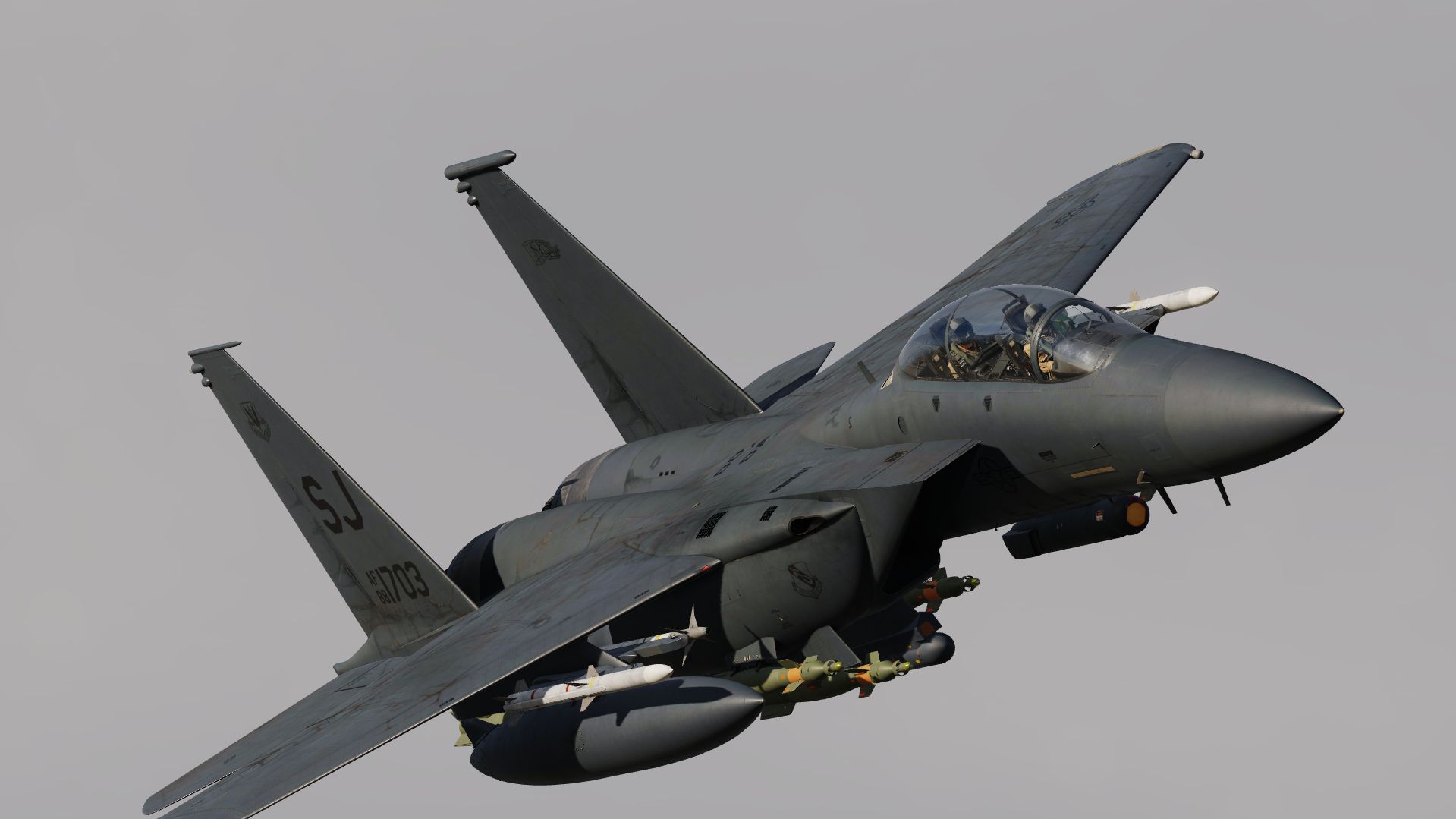 F-15E Strike eagle SJ 88-1703 "Intimidator"