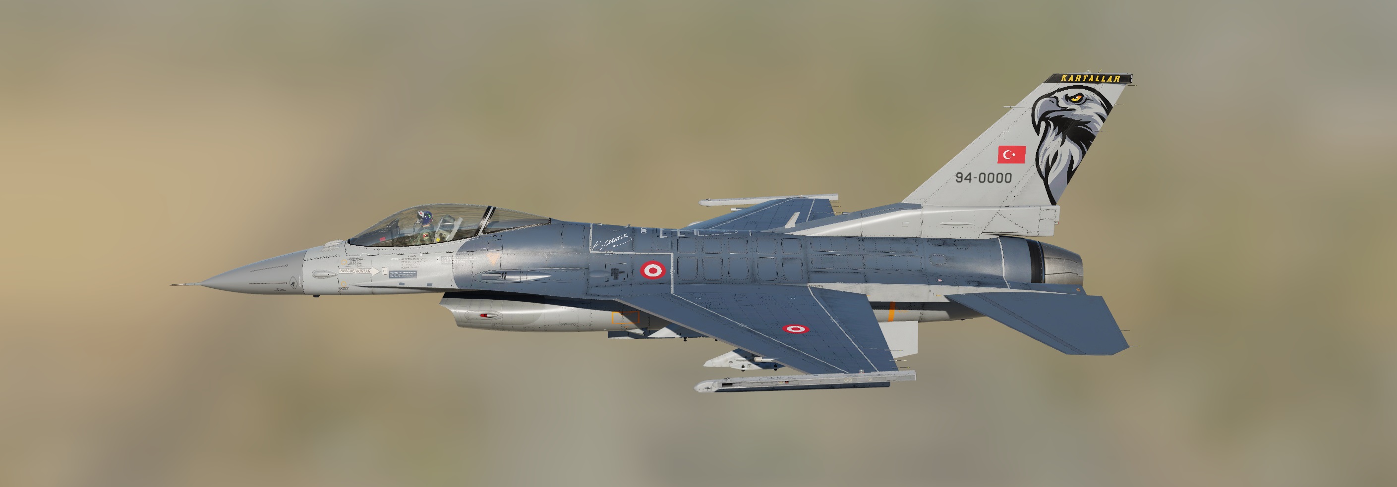 Turkish Air Force 161.Yarasa Filo_New Skin_4K