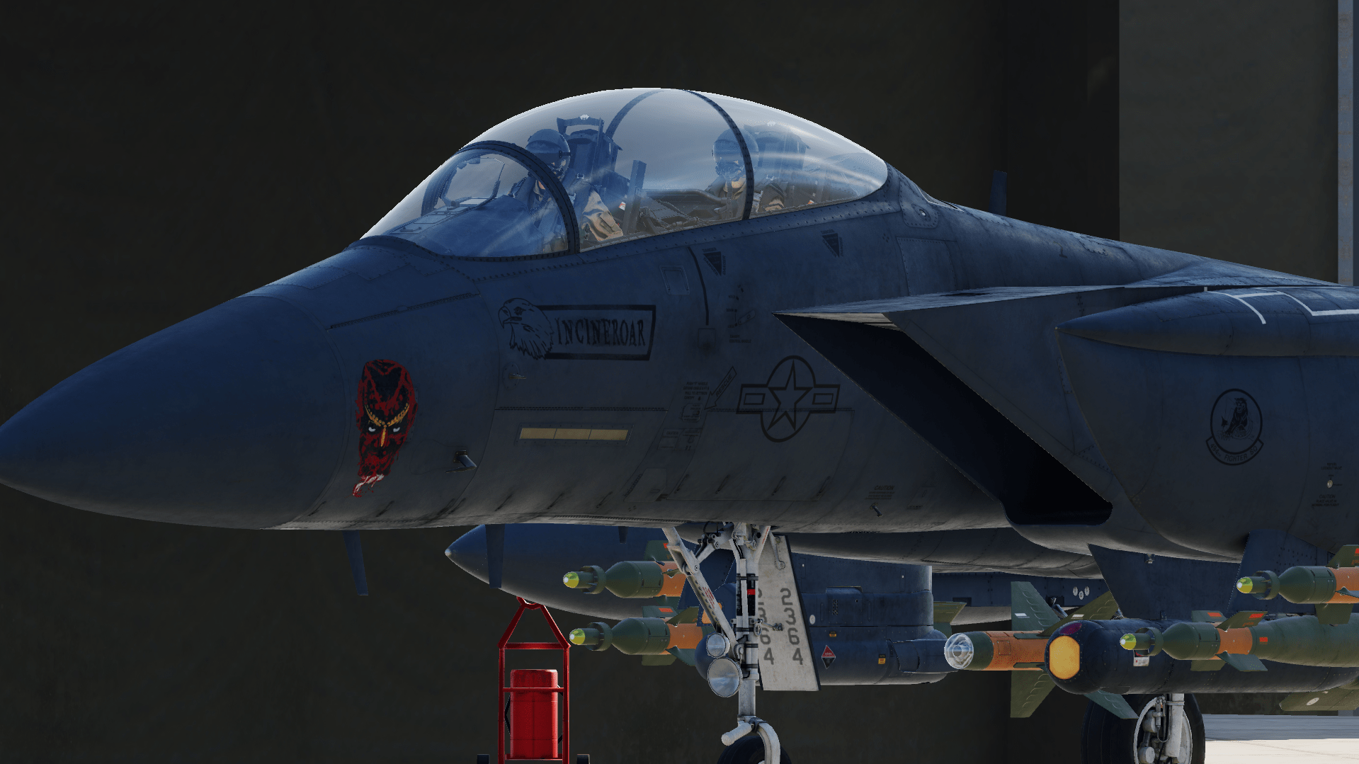 F-15E Strike eagle LN 92-364 "Incineroar"