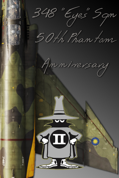 Anniversary Liveries - 348 Eyes Sqn 50th Phantom Anniversary