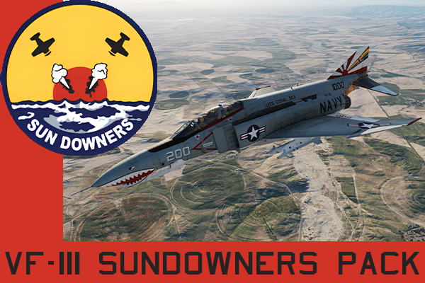 VF-111 Pack F-4E (F-4B/N skins)