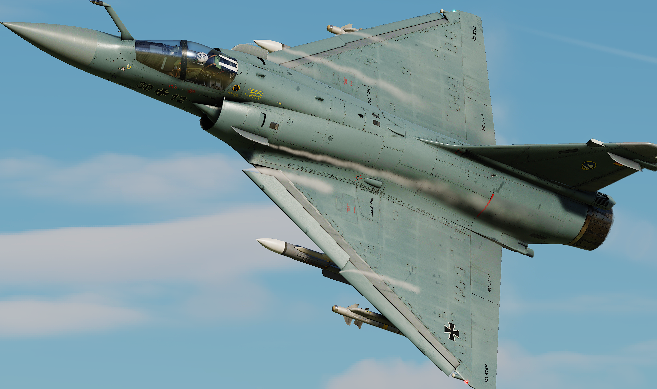 Mirage 2000C German Luftwaffe TaktLwG 74 30+12 (Fictional)