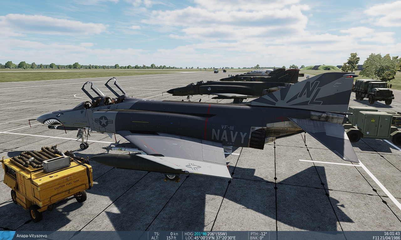 Heat Blur F-4E VF-111 Sundowners - Line Grey