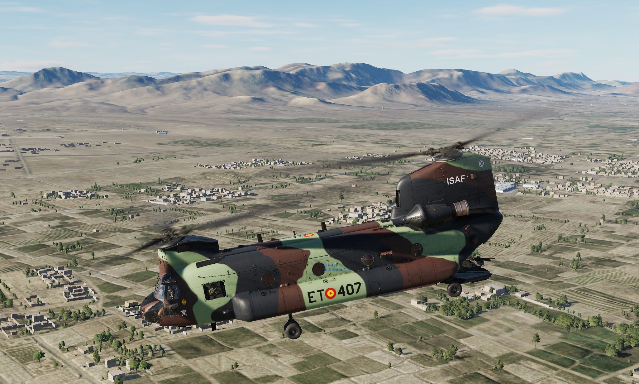8/8 SPANISH FAMET CH-47D SKIN PACK ISAF ASPUHELXXXI (1/1)