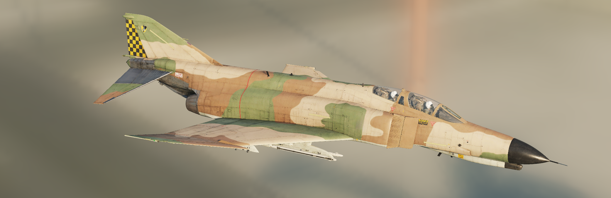 Unmarked Desert - Heatblur F-4E-45