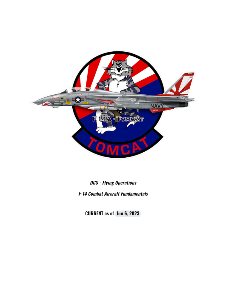 F-14A/B Combat Fundamentals Manual