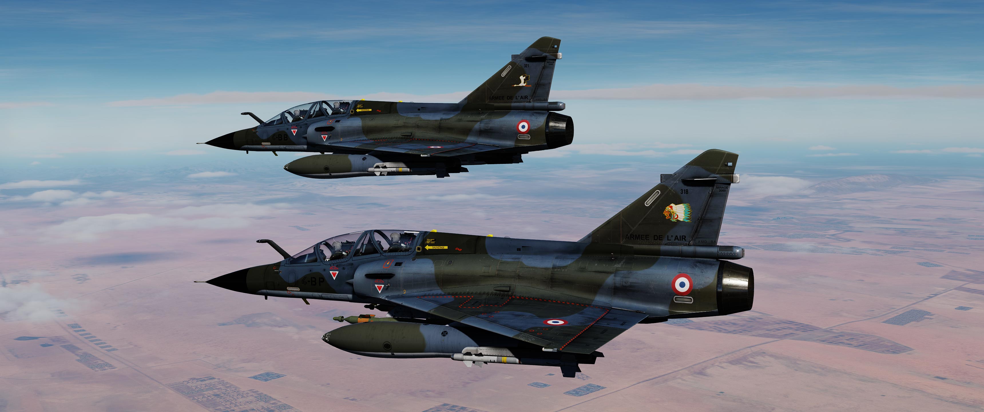 Mirage 2000-N Escadron de Chasse 2/4 Lafayette (for Split Air Mod)