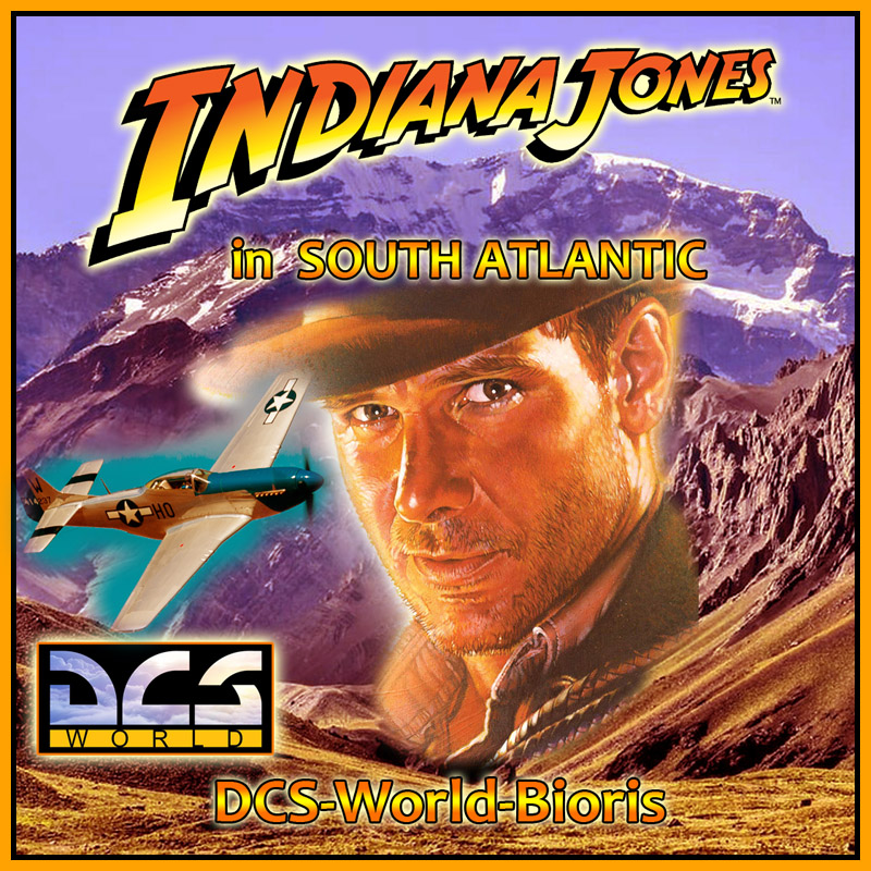 Indiana Jones in South Atlantic - Mission 1 - P-51 Mustang - English