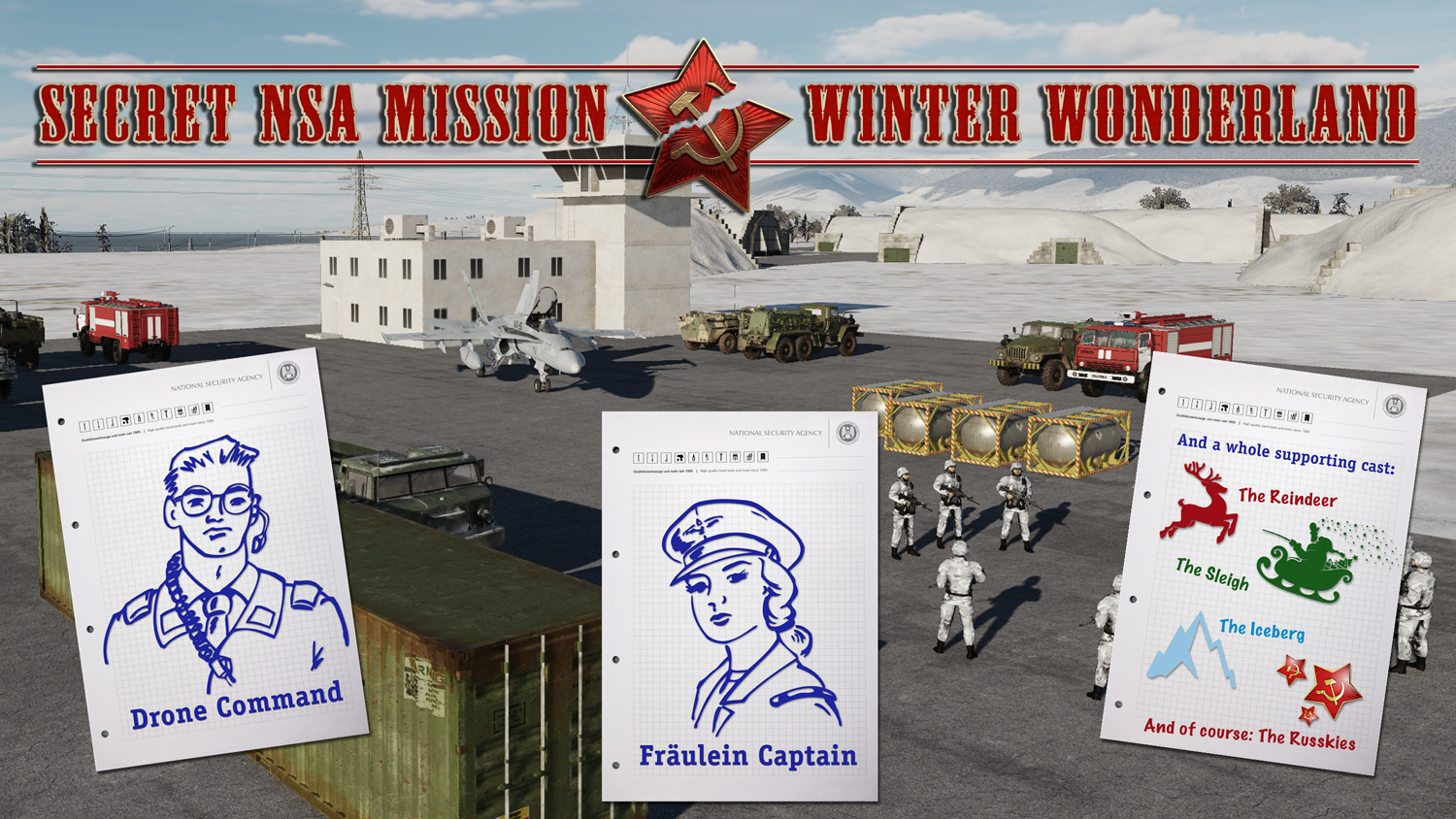 F/A-18C - Secret NSA Mission: Winter Wonderland (Complete)