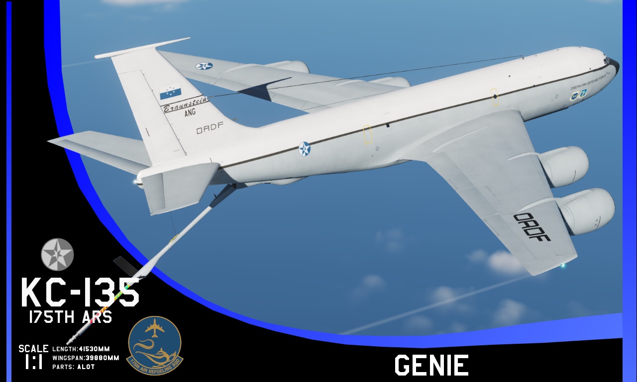 Ace Combat - 175th Air Refueling Squadron "Genies" Braunstein Air National Guard KC-135