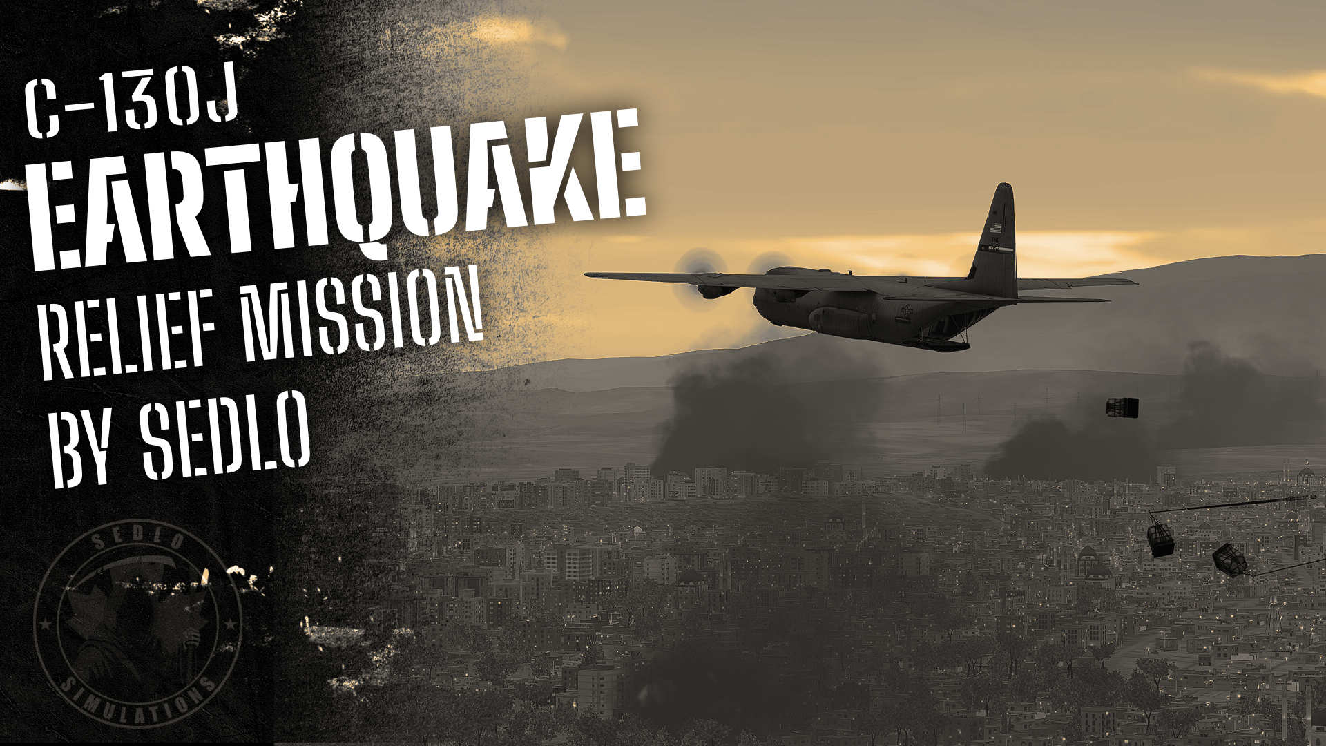 C-130 Earthquake Relief - by Sedlo