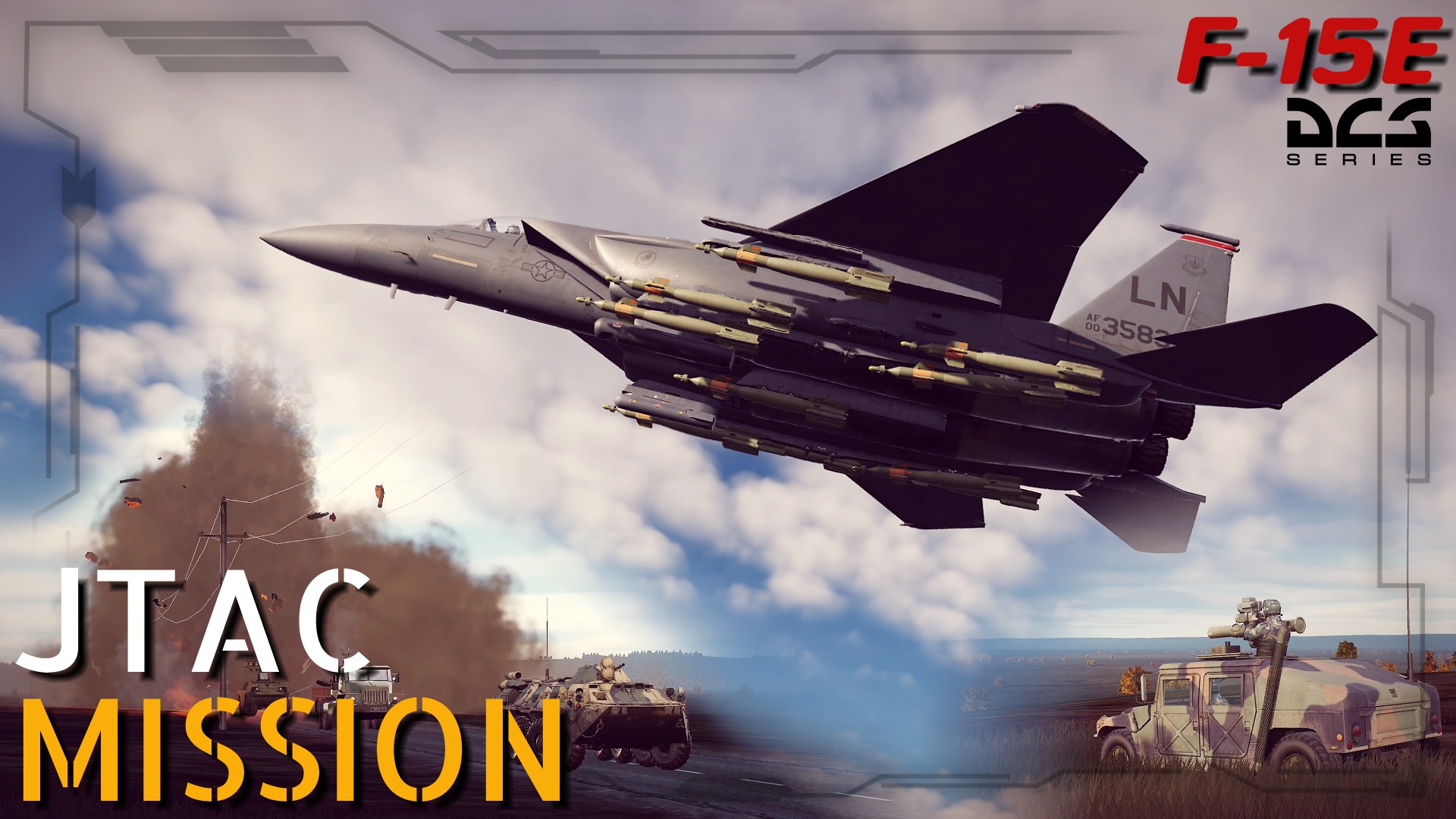 F-15E JTAC training mission (single player & multiplayer)