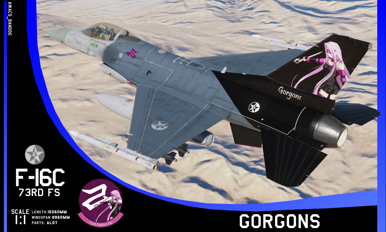 Ace Combat - 73rd Fighter Squadron "Gorgons" 2024 Update 