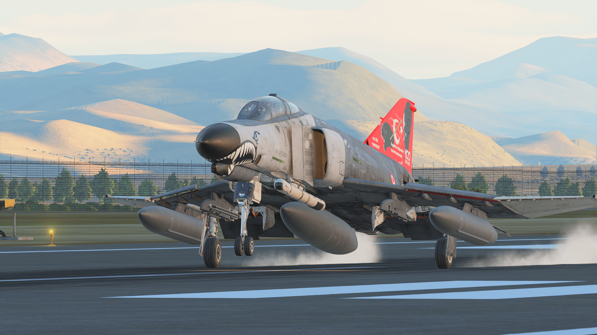 TuAF F-4E 73-1053  111th Panthers 100th Year Anniversary of Republic