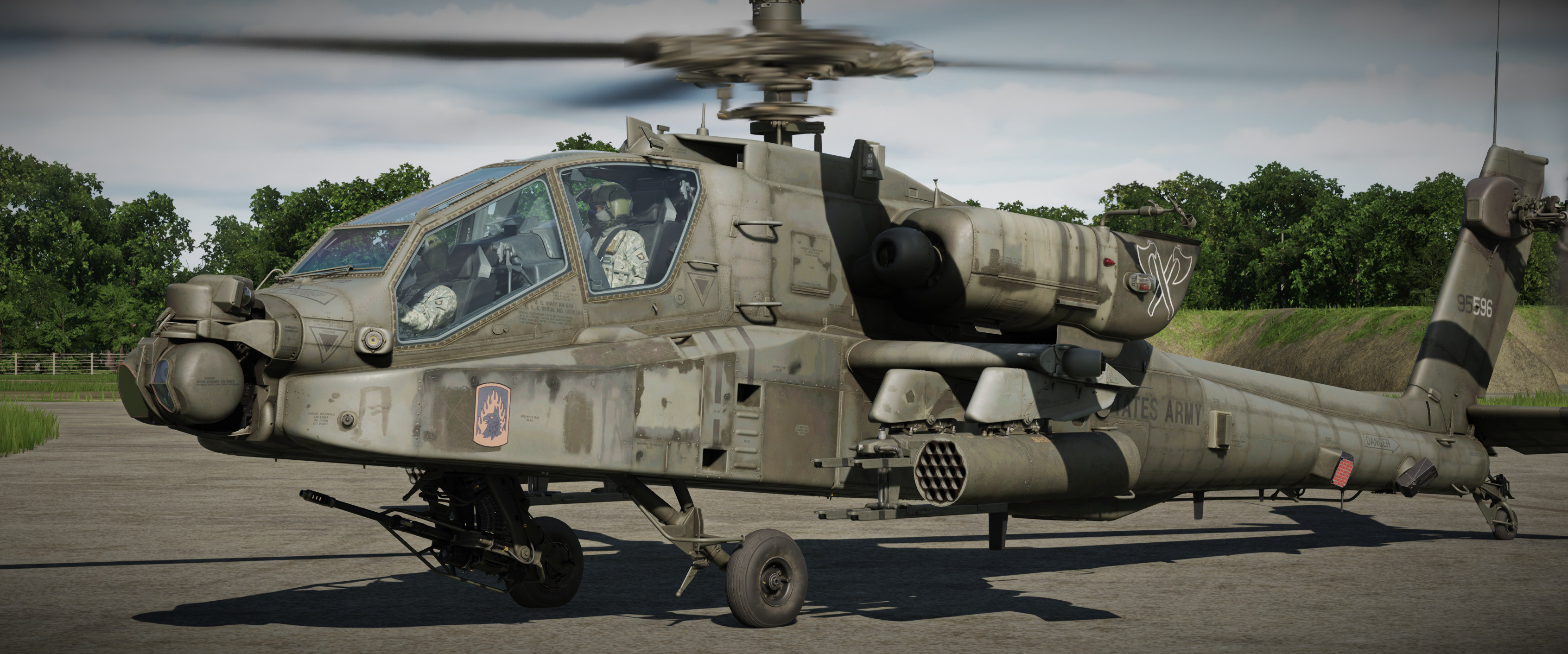 12th Combat Aviation Brigade Weathered