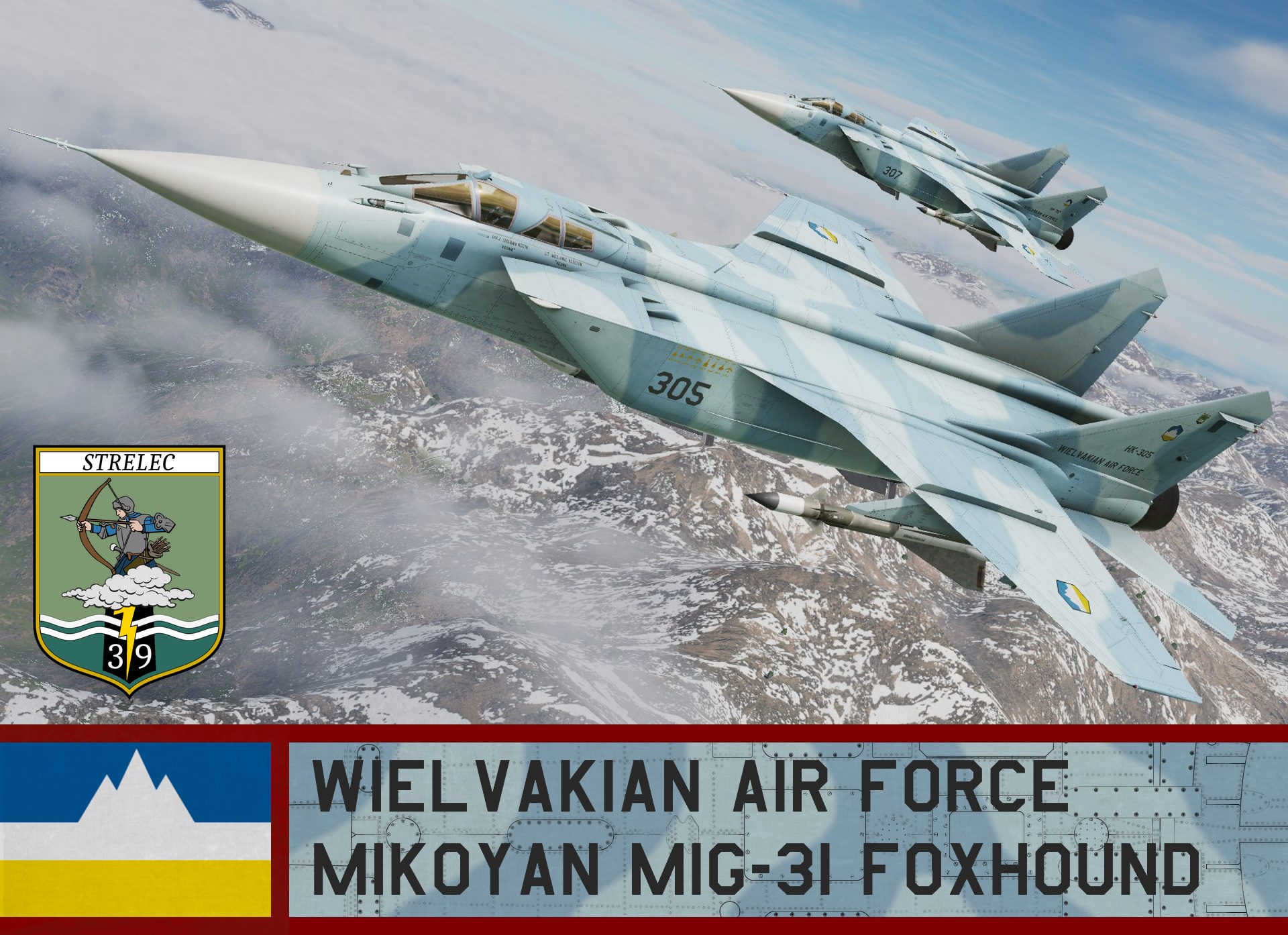 Wielvakian Air Force, Mig-31 - Ace Combat