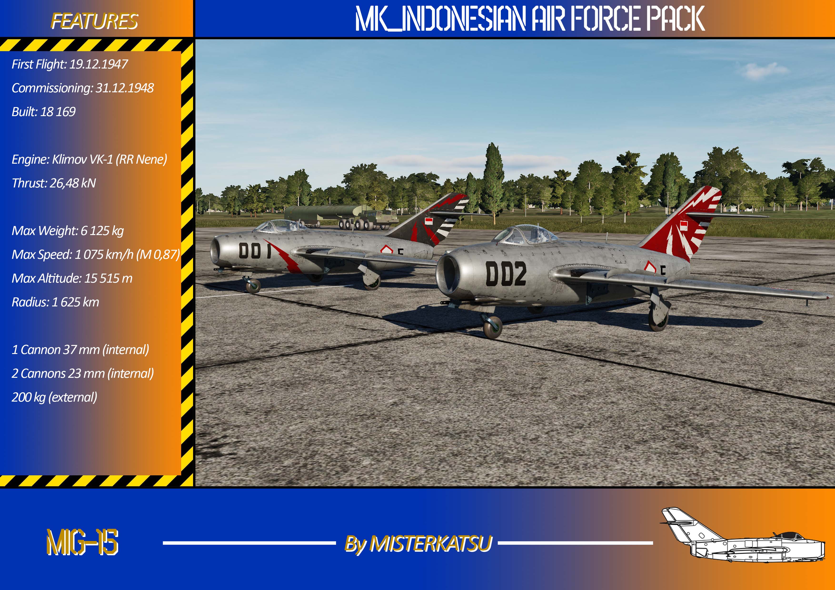 INDONESIAN AIR FORCE PACK