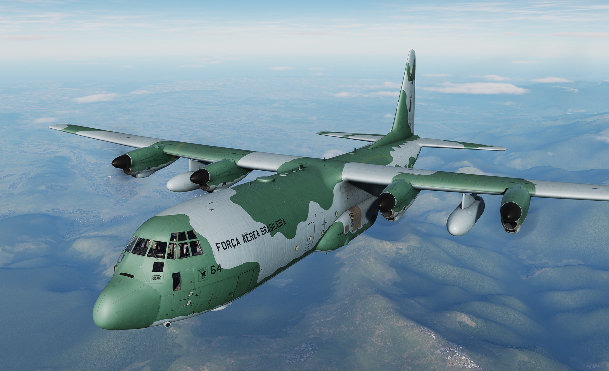 C-130H 1º/1º Grupo de Transporte - Brazilian Air Force (modernized)