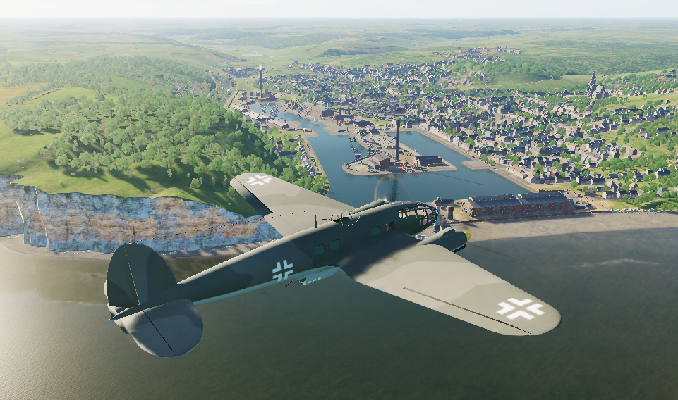 Heinkel Flugzeugwerke He111 - AI asset (non animated)