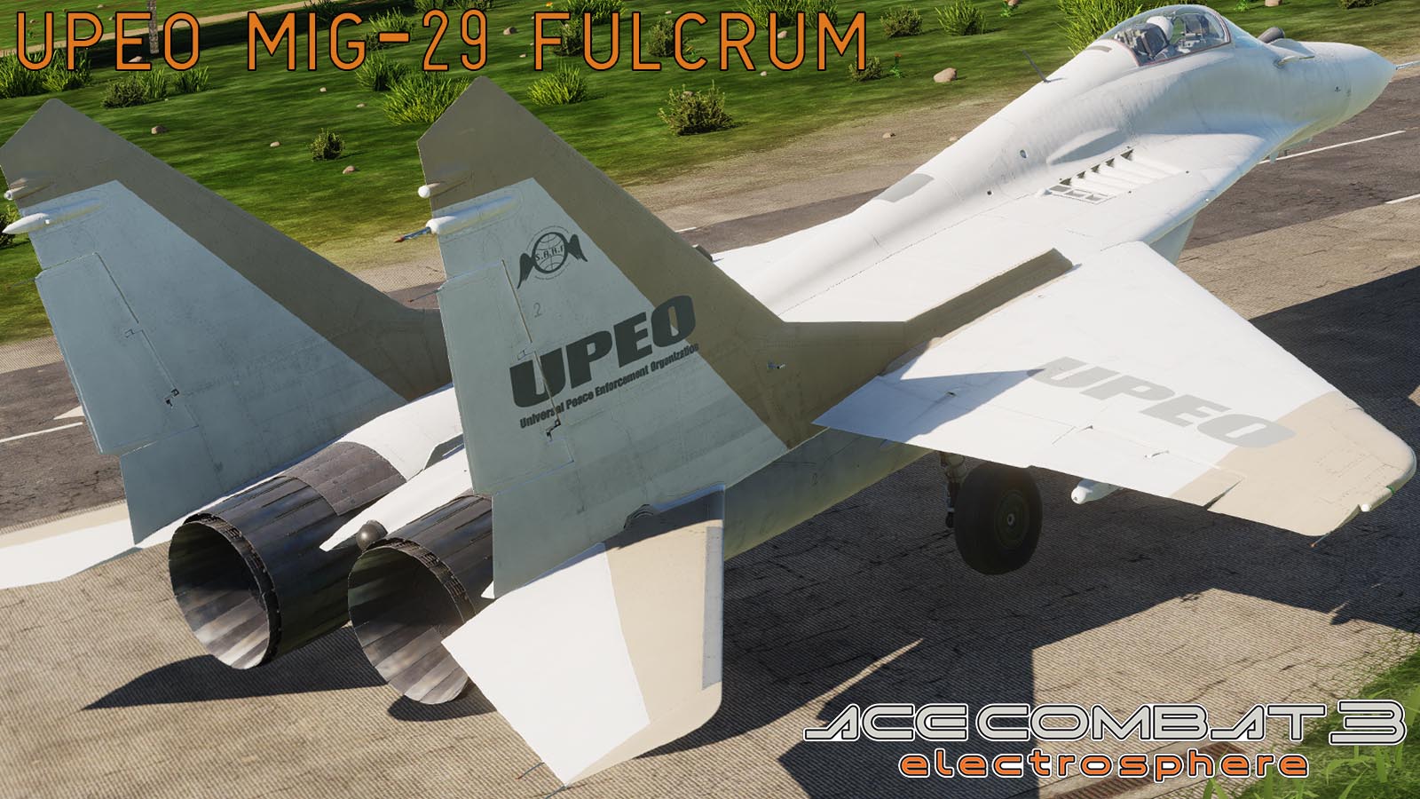 MiG 29 Fulcrum Ace Combat 3 UPEO Skin