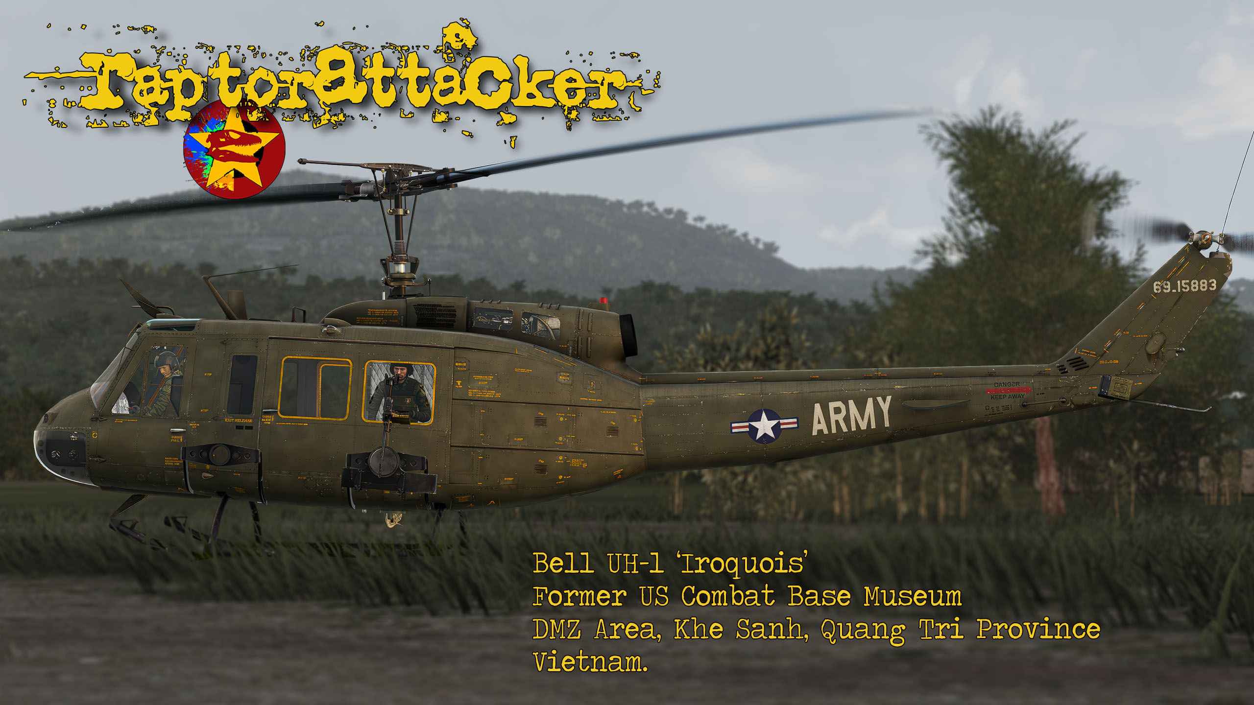 UH-1H Huey_Khe Sanh Vietnam #83