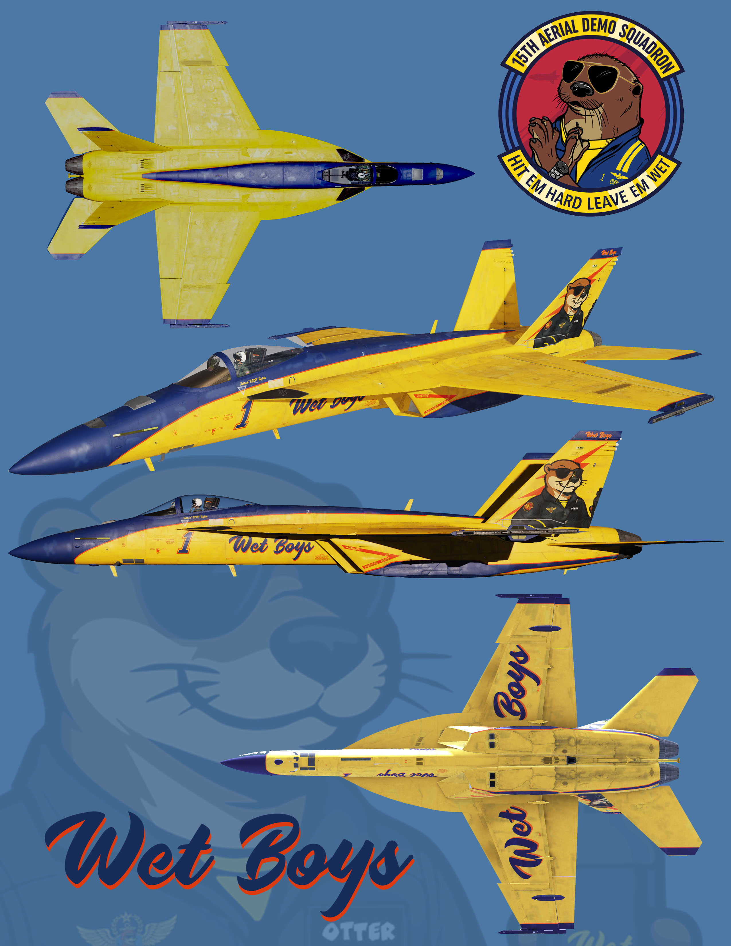 15th ADS Wet Boys Super Hornets 7